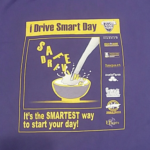 Purple and yellow Tennessee t-shirt - Picture 5 of 5